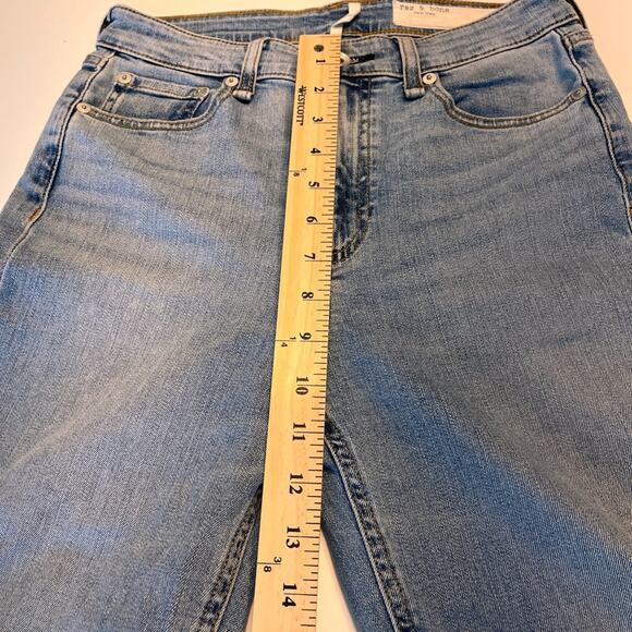 Rag & Bone Nina High Rise Ankle Jeans in Starway Size 26 - Picture 11 of 13